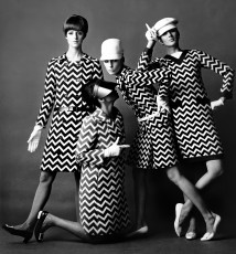 Agneta Darin, Maggi Eckardt, Sunny Griffin, China Machado, Beate Schulz by James Moore (1966)