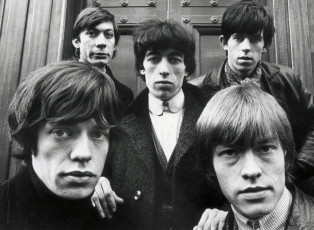 The Rolling Stones outside St. Georges Church by Terry ONeill (1964)