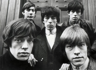 The Rolling Stones outside St. George’s Church by Terry O’Neill (1964)