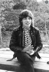 Mick Jagger at Stephen Stills house in Laurel Canyon, California by Terry ONeill (1969)