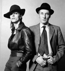 David Bowie, William Burroughs by Terry O’Neill (1974)