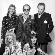 Elton John and his band by Terry O’Neill (1975)