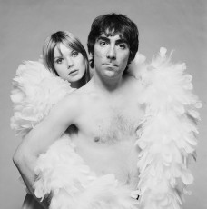 Keith Moon (The Who) with his girlfriend Annette Walter-Lax by Terry O’Neill (1975)