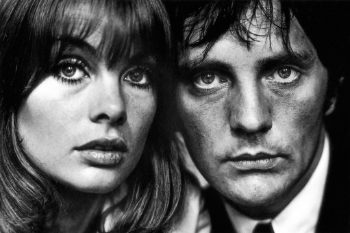 Jean Shrimpton (model), Terry Stamp (actor) by Terry O'Neill (1963)