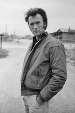 Clint Eastwood (american actor) on the set of the JOE KIDD by Terry O'Neill (1972)