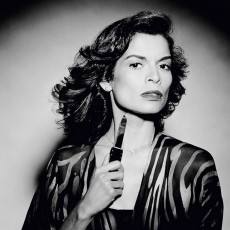 Bianca Jagger (nicaraguan actress and activist) poses for the film THE AMERICAN SUCCESS COMPANY by Terry O'Neill (1978)