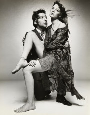 Serge Gainsbourg, Jane Birkin by Terry O'Neill (1969)