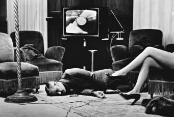 T.V. Murder, Cannes by Helmut Newton (1975)
