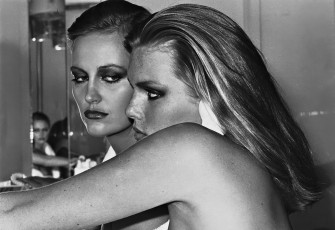 Patti Hansen, Winnie Hollman by Helmut Newton (1976)