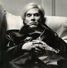 Andy Warhol by Helmut Newton (1977)