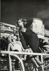 Patti Hansen, Gunilla Lindblad by Helmut Newton (1976)