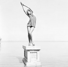 Jerry Hall by Norman Parkinson (1975)