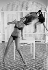 Jerry Hall, Antonio Lopez by Norman Parkinson (1975)
