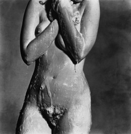 Nude Torso, Soaping, New York by Irving Penn (1978)