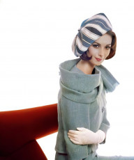Wilhelmina Cooper by Karen Radkai (1962)
