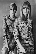 Jill Kennington, Pattie Boyd by Peter Rand (1965)
