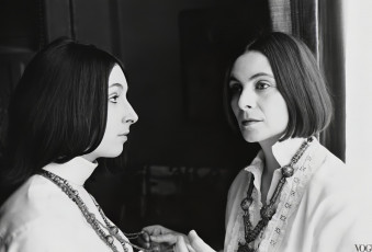 Anjelica Huston, Enrica ‘Ricki’ Soma (her mother) by Arnaud de Rosnay (1969)