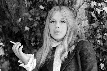 Marianne Faithfull by Bill Rowntree (1971)