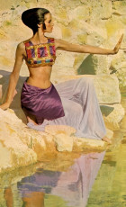 Veruschka by Franco Rubartelli (1967)