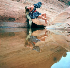 Veruschka by Franco Rubartelli (1968)