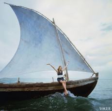 Veruschka by Franco Rubartelli (1968)