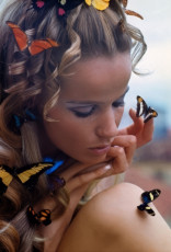 Veruschka by Franco Rubartelli (1968)