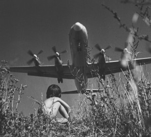Taking off by Jan Saudek (1971)