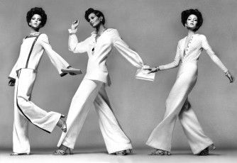 Beverly Johnson (center) by Francesco Scavullo (1974)