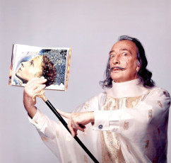 Salvador Dali by Francesco Scavullo (1973)