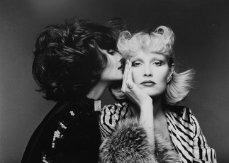 Regine Jaffrey, Gunilla Lindblad by Francesco Scavullo (1974)