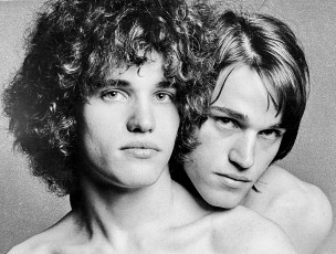 Andy Warhol Factory: Jay & Jed Johnson by Francesco Scavullo (1968)