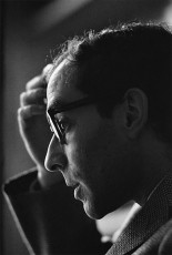 Jean-Luc Godard by Jeanloup Sieff (1965)