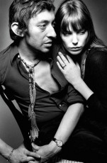 Serge Gainsbourg, Jane Birkin by Jeanloup Sieff (1970)