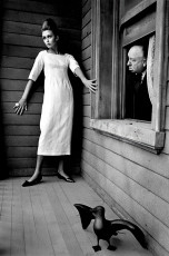 Ina Balke, Alfred Hitchcock by Jeanloup Sieff (1962)