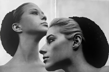 Pattie Boyd, Jill Kennington by Jeanloup Sieff (1964)