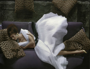 Simone d’Aillencourt by Melvin Sokolsky (1960)