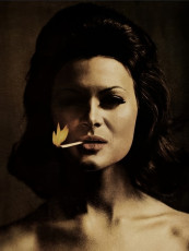 Isabella Albonico by Melvin Sokolsky (1960)