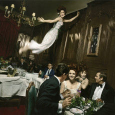 Dorothy McGowan (Sidekick, Paris) by Melvin Sokolsky (1965) color