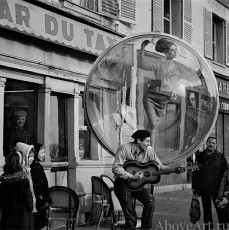 Simone dAilencourt (Bubblet, Paris) by Melvin Sokolsky (1963)