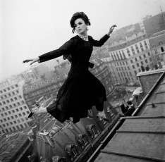 Dorothy McGowan (Fly Dior, Paris)  by Melvin Sokolsky (1965)