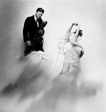 Gerry Mulligan, Monique Chevalier by Bert Stern (1962)