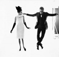 Peter O'Toole (actor) dancing with a model by Bert Stern (1963)