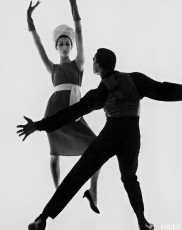 Isabella Albonico, Tommy Johnson by Bert Stern (1961)