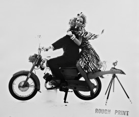 Veruschka, Douglas Auchincloss by Bert Stern (1965)