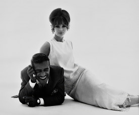 Sammy Davis Jr, Jean Shrimpton by Bert Stern (1965)