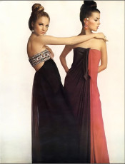 Sue Murray, Astrid Heeren by Bert Stern (1965)