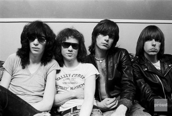 The Ramones by Allan Tannenbaum (1976)