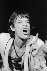 Mick Jagger (Tthe Rolling Stones) by Allan Tannenbaum (1978)