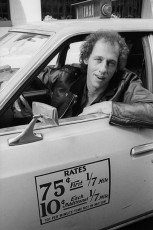 Mark Knopfler Drives A Taxi by Allan Tannenbaum (1979)