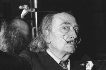 Salvador Dali by Allan Tannenbaum (1974)